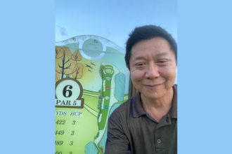 Milton Seigi Hayashi destaca o golfe como uma prática que une foco, controle emocional e bem-estar mental.