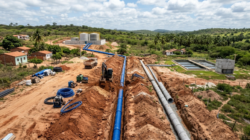 Sergipe terá R$ 1 bilhão em obras de água e esgoto: o que muda para moradores de 74 municípios